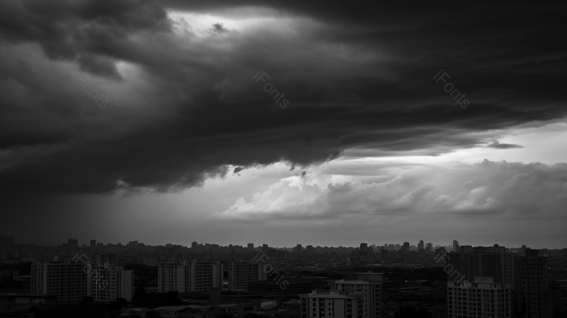 黑色天空乌云密布大雨将至的天空,高清,摄影图,摄影图片,图片大全,摄影图免费下载